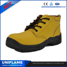 Yellow Leather Chile Prefer Pig Leather Lining Safety Shoes Ufb056